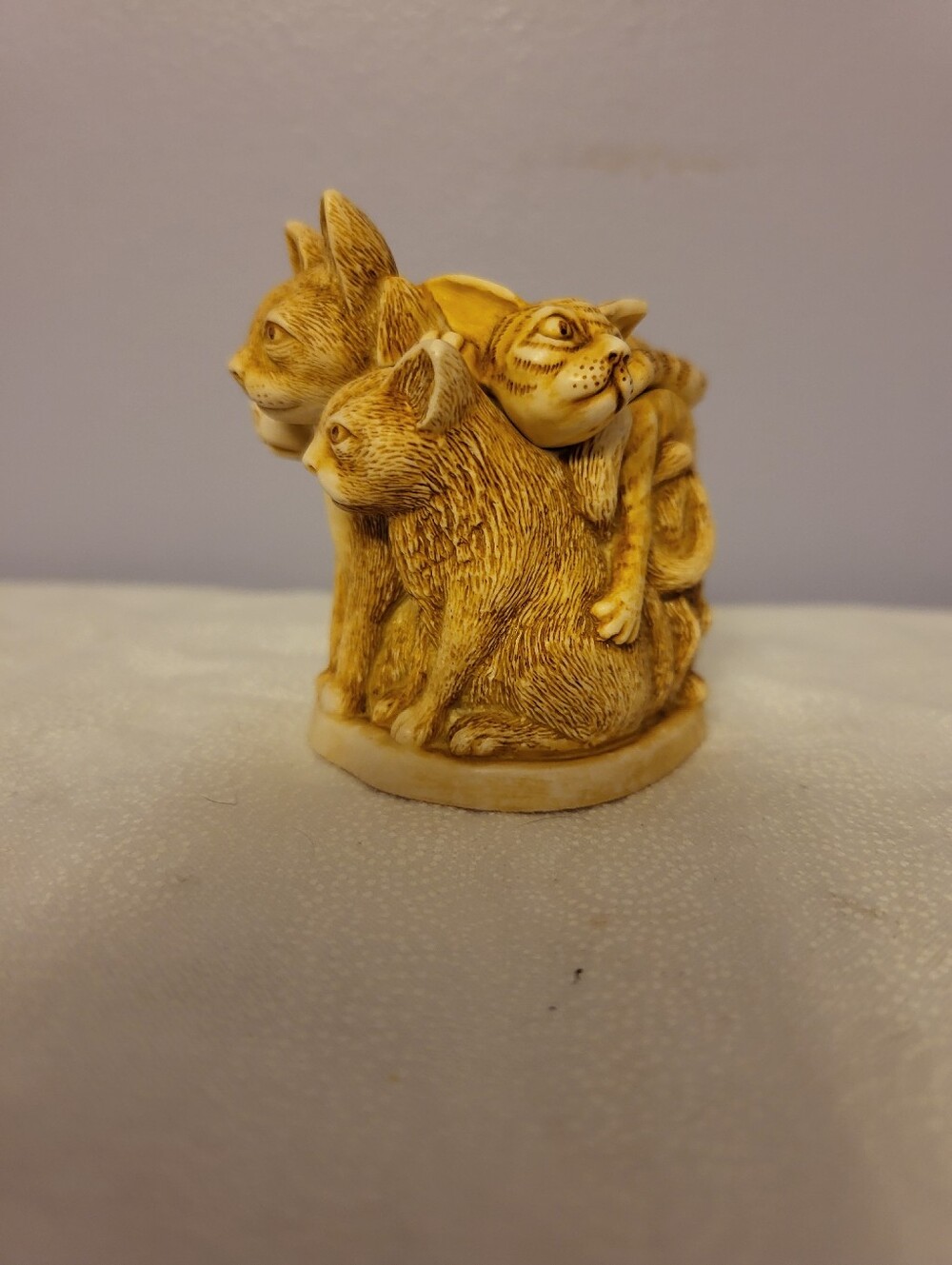 Harmony Kingdom 2.25 Inch 4 Cats Trinlet Holder Figurine - Picture 4 of 11